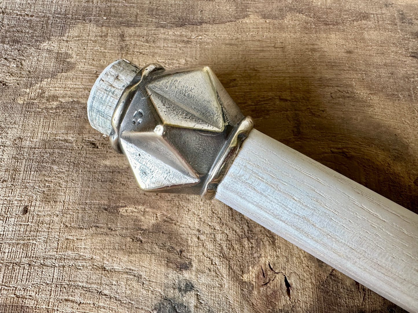 Limited edition mounted mace 1 in bronze