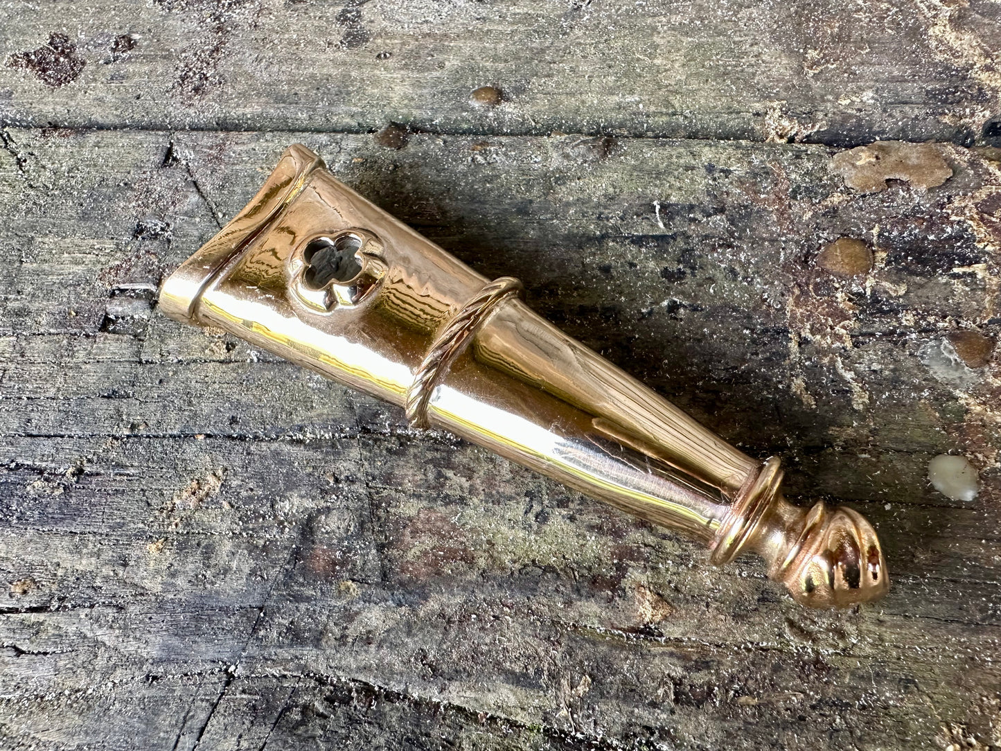Tod Cutler sword chape 13 in bronze
