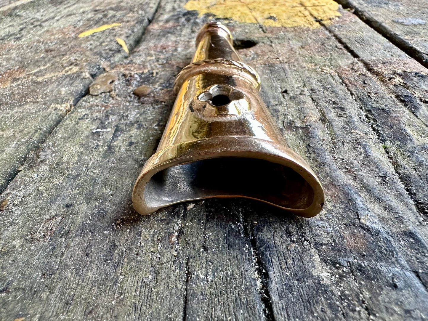 Tod Cutler sword chape 13 in bronze