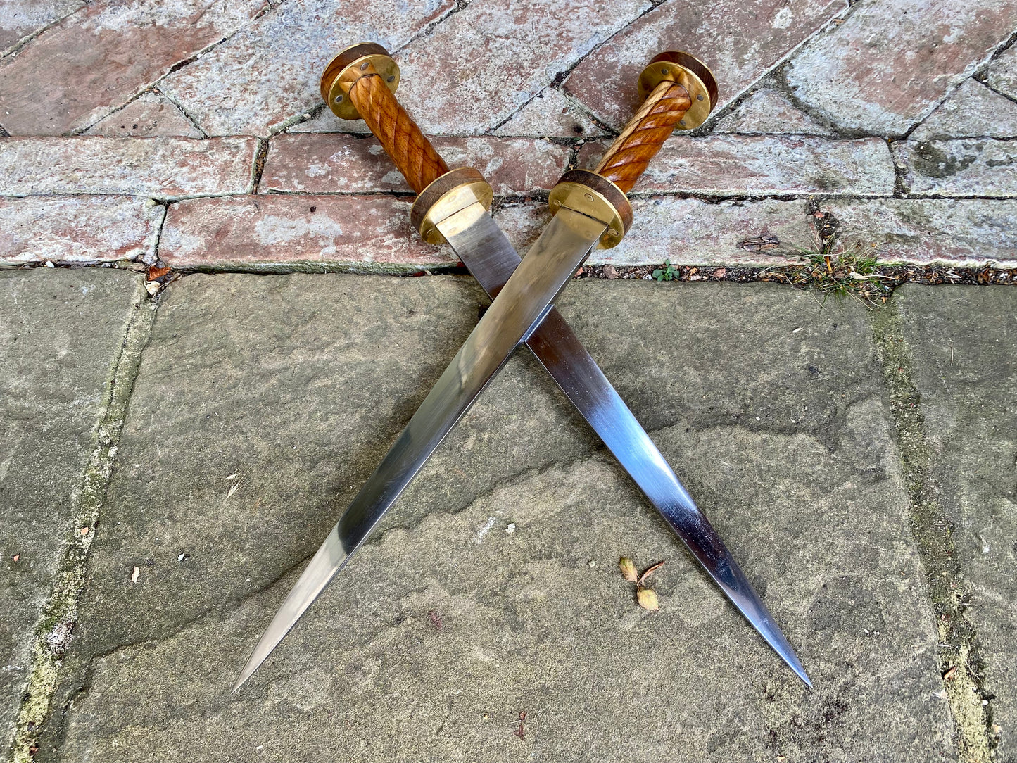 Pair of Tod Cutler Twisted Rondels