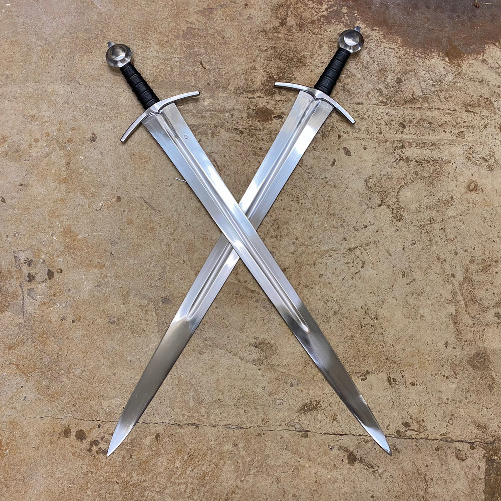 
                  
                    Tod Cutler replica medieval hand forged sword 14thC 13thC 15thC reenactment sword  reproduction medieval sword historically accurate sword authentic sword type 14
                  
                