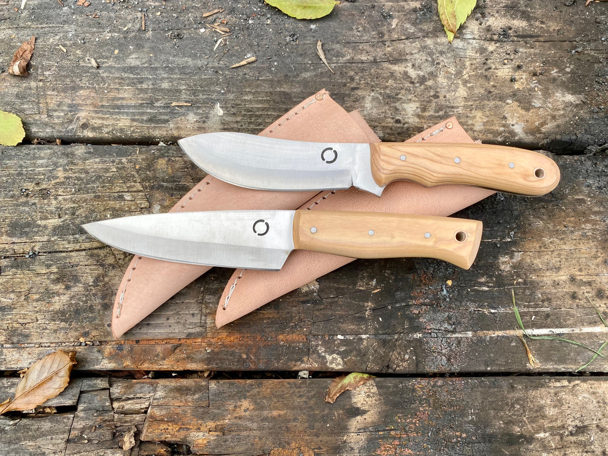 Bushcraft Skinning knife and Camp knife - BUNDLE PRICE – Tod Cutler