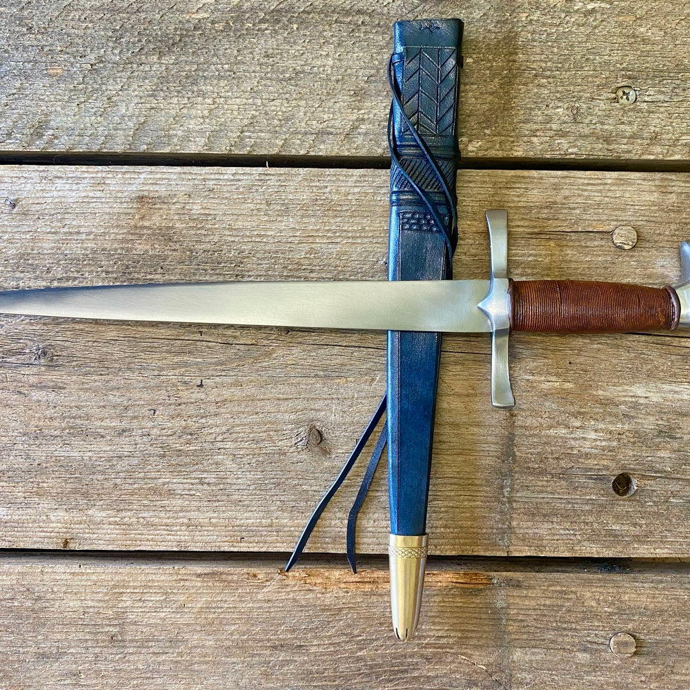 
                  
                    15th Century Wakefield 'Hammer Head' War of the Roses Medieval Quillon Dagger
                  
                
