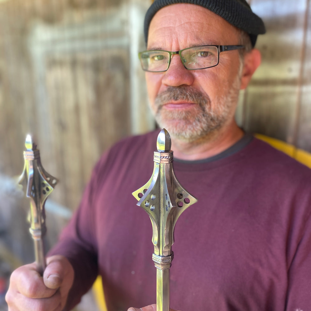 
                  
                    Late 15th Century Gothic Flanged Mace - Full Making Plans/Engineering Drawings
                  
                