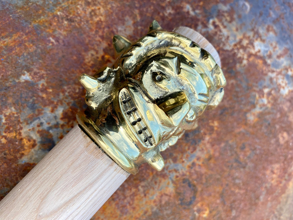 13-14thC Medieval Mace - Northern European Grotesque