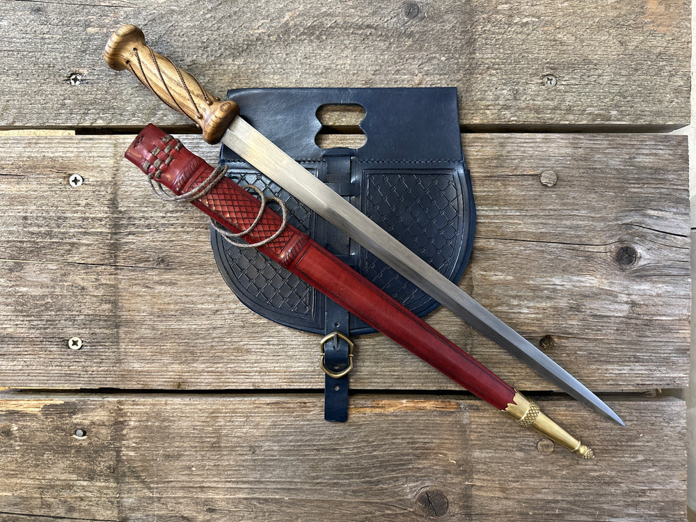 Soldier's Rondel 15th Century - FREE POUCH, WORTH £45, WHEN YOU BUY THIS DAGGER