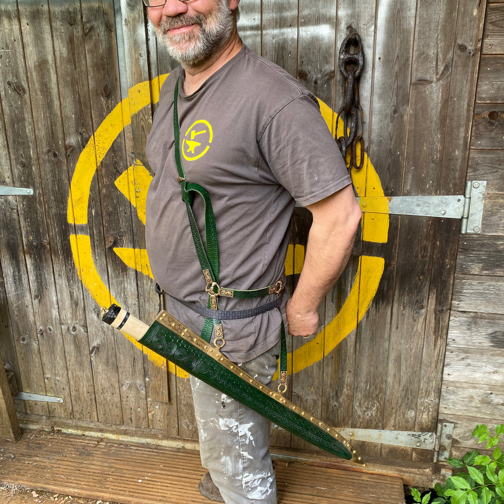
                  
                    Anglo Saxon/Viking Decorated Sword Seax
                  
                