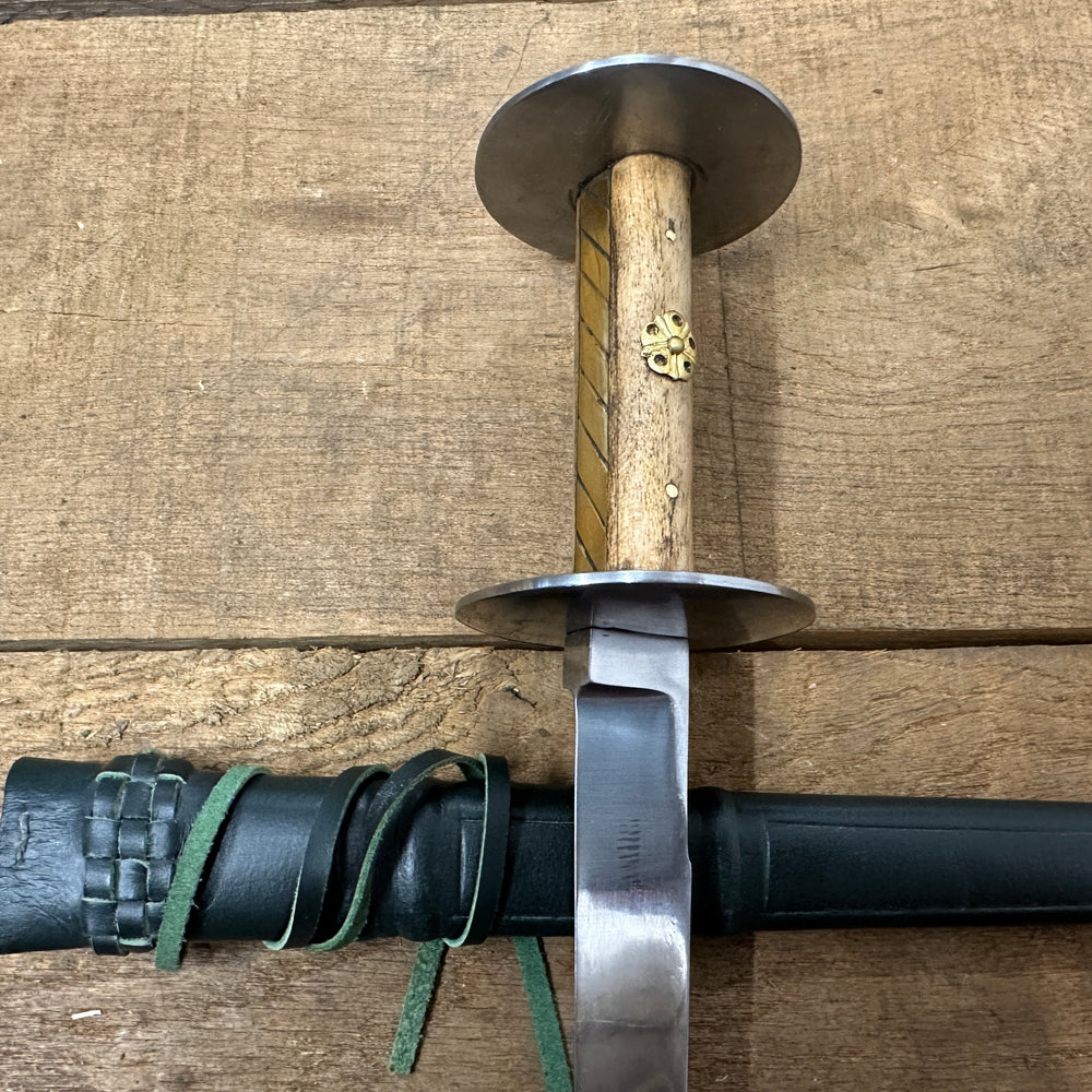 
                  
                    Wallace Rondel with green scabbard
                  
                