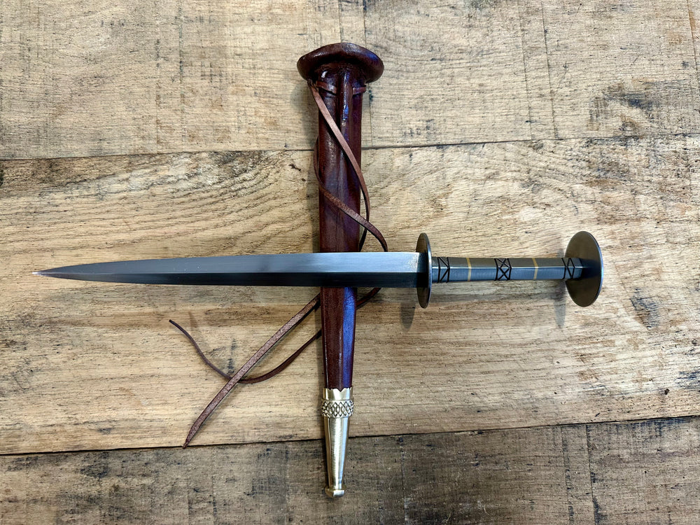 15th Century German Landsknecht Steel Rondel – Tod Cutler