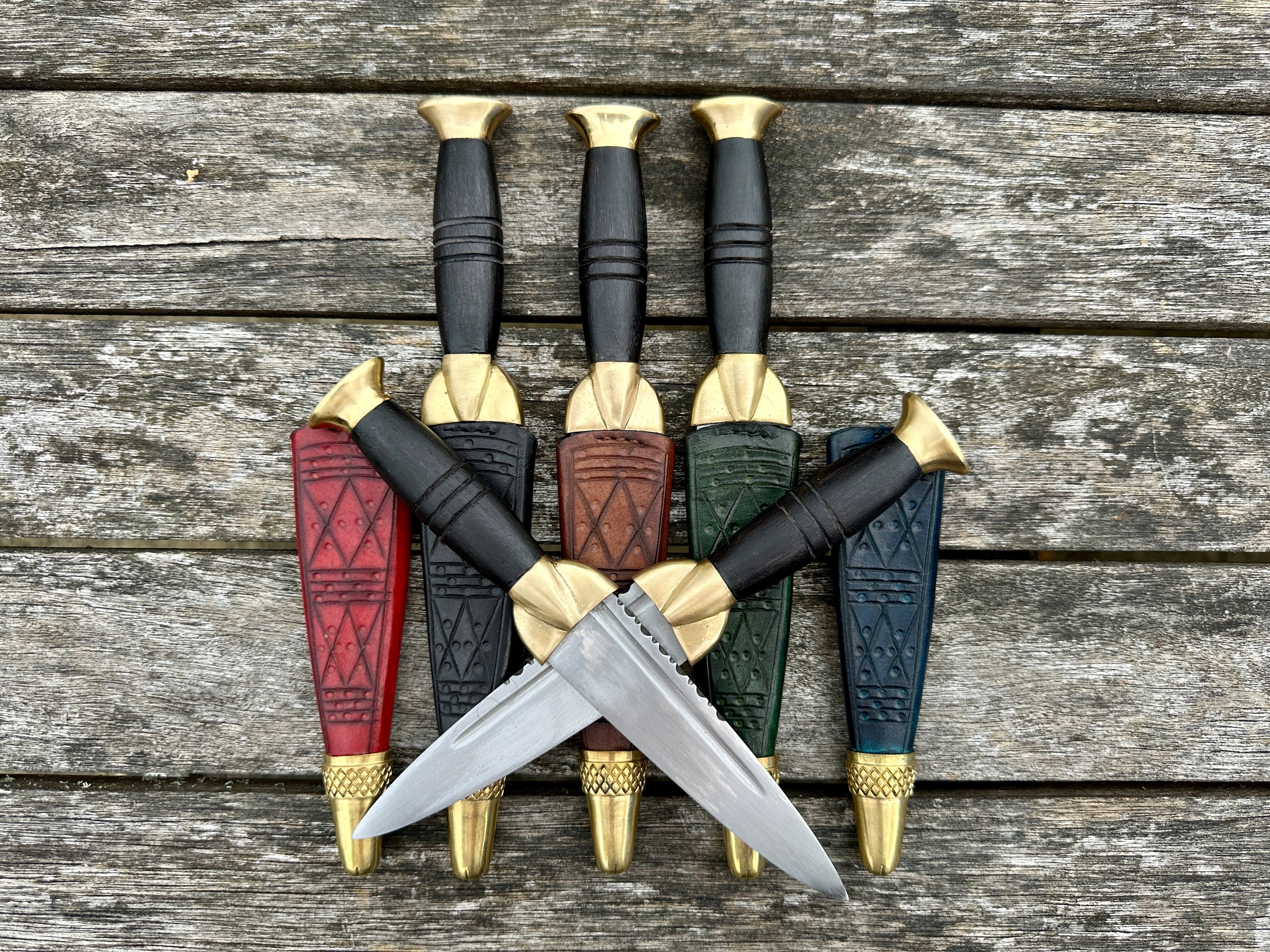 Medieval Daggers, Handmade, Historically Accurate - Tod Cutler