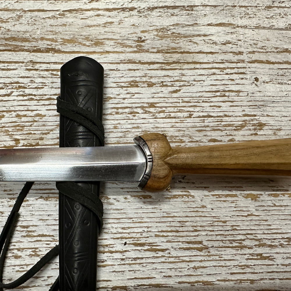 
                  
                    Dudgeon Dagger with black scabbard
                  
                