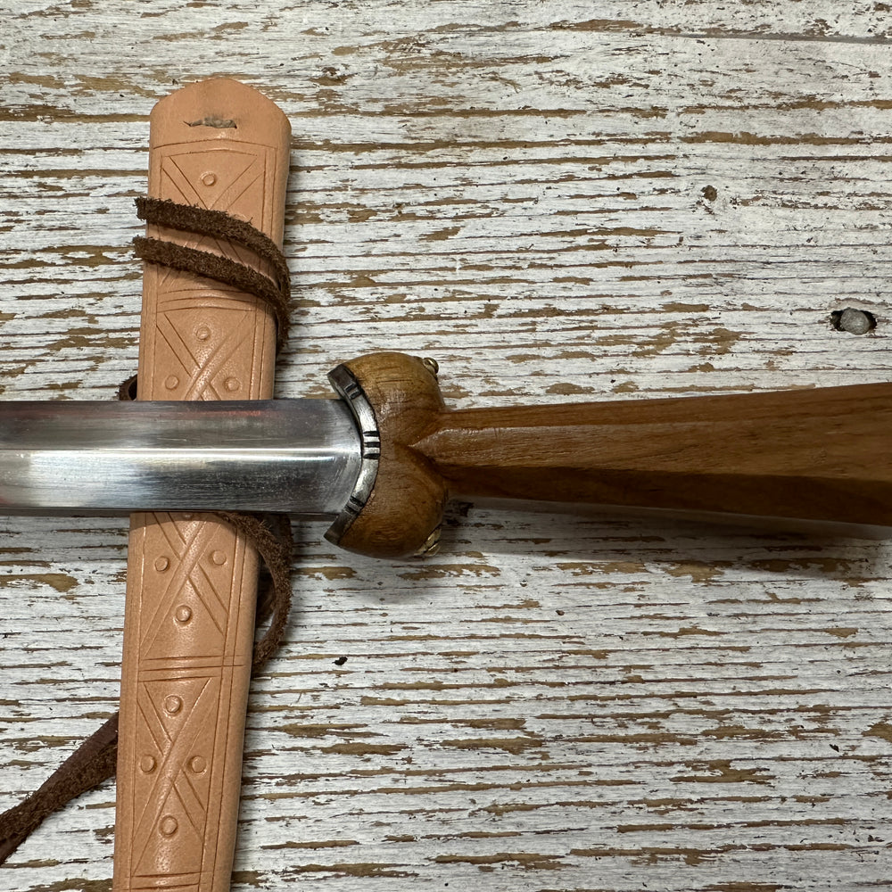 
                  
                    Dudgeon Dagger with natural scabbard 
                  
                