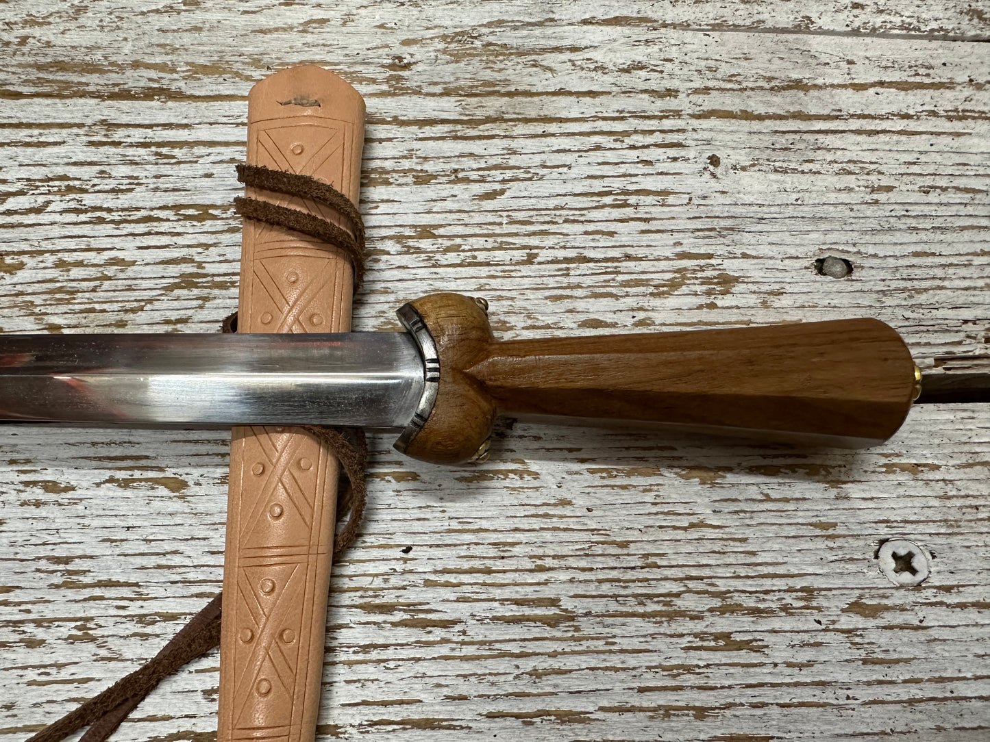 
                  
                    Dudgeon Dagger with natural scabbard 
                  
                