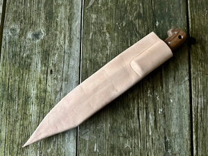 
                  
                    Tod Cutler Curved cleaver in sheath
                  
                