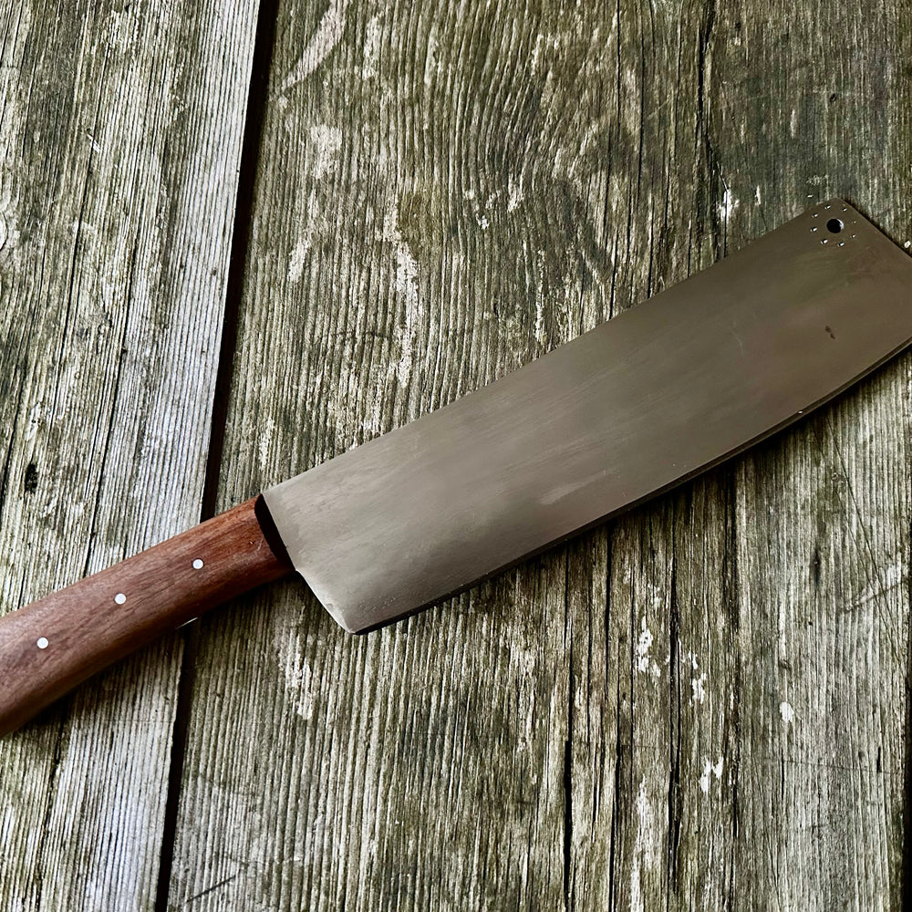 
                  
                    Tod Cutler straight sided cleaver 
                  
                