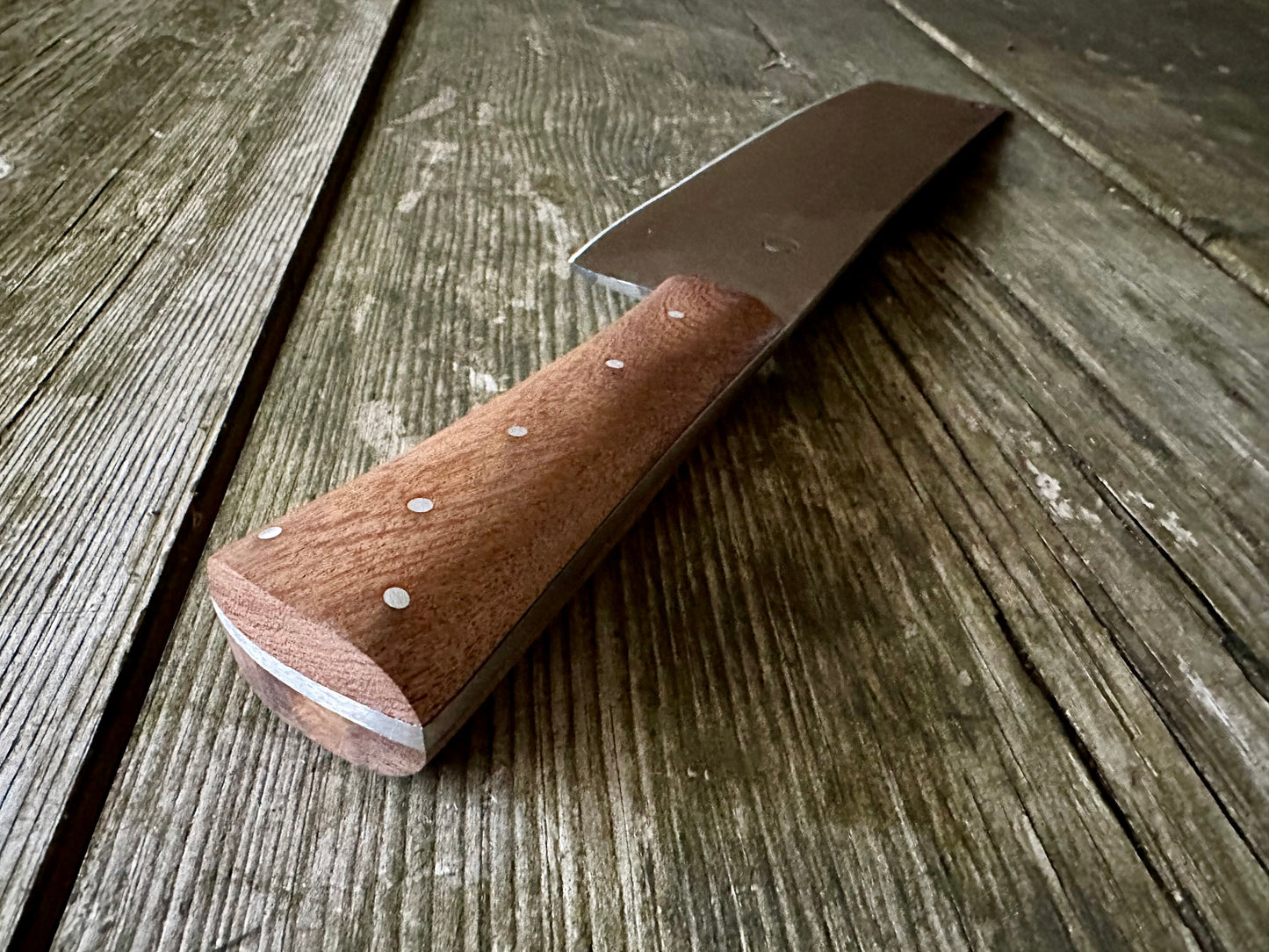 
                  
                    Tod Cutler straight sided cleaver view from top down
                  
                