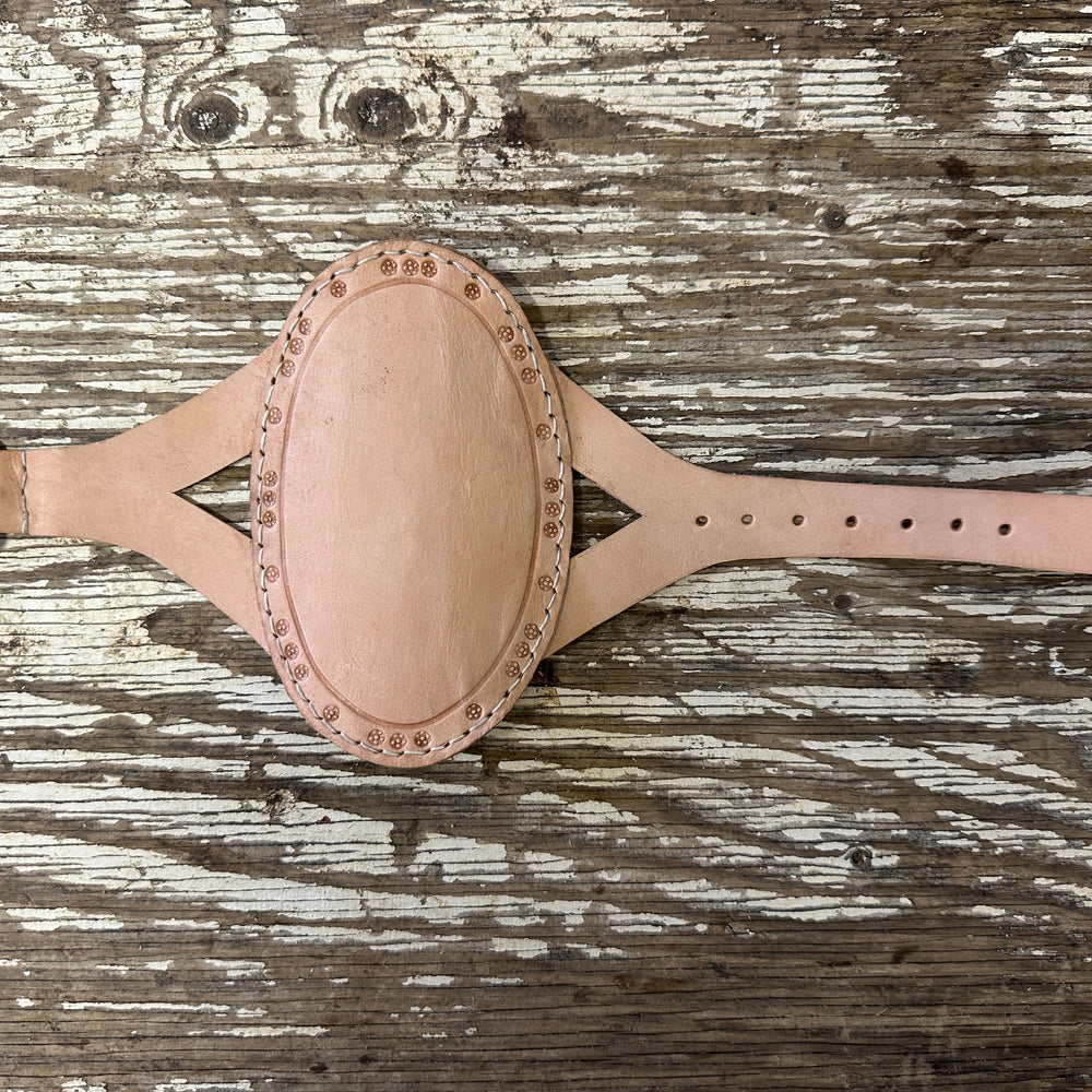 
                  
                    Oval archery bracer in natural
                  
                