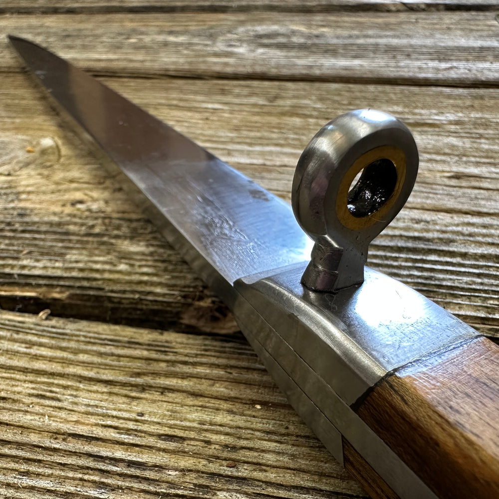 
                  
                    Rugger Bauernwehr close up through nagel
                  
                