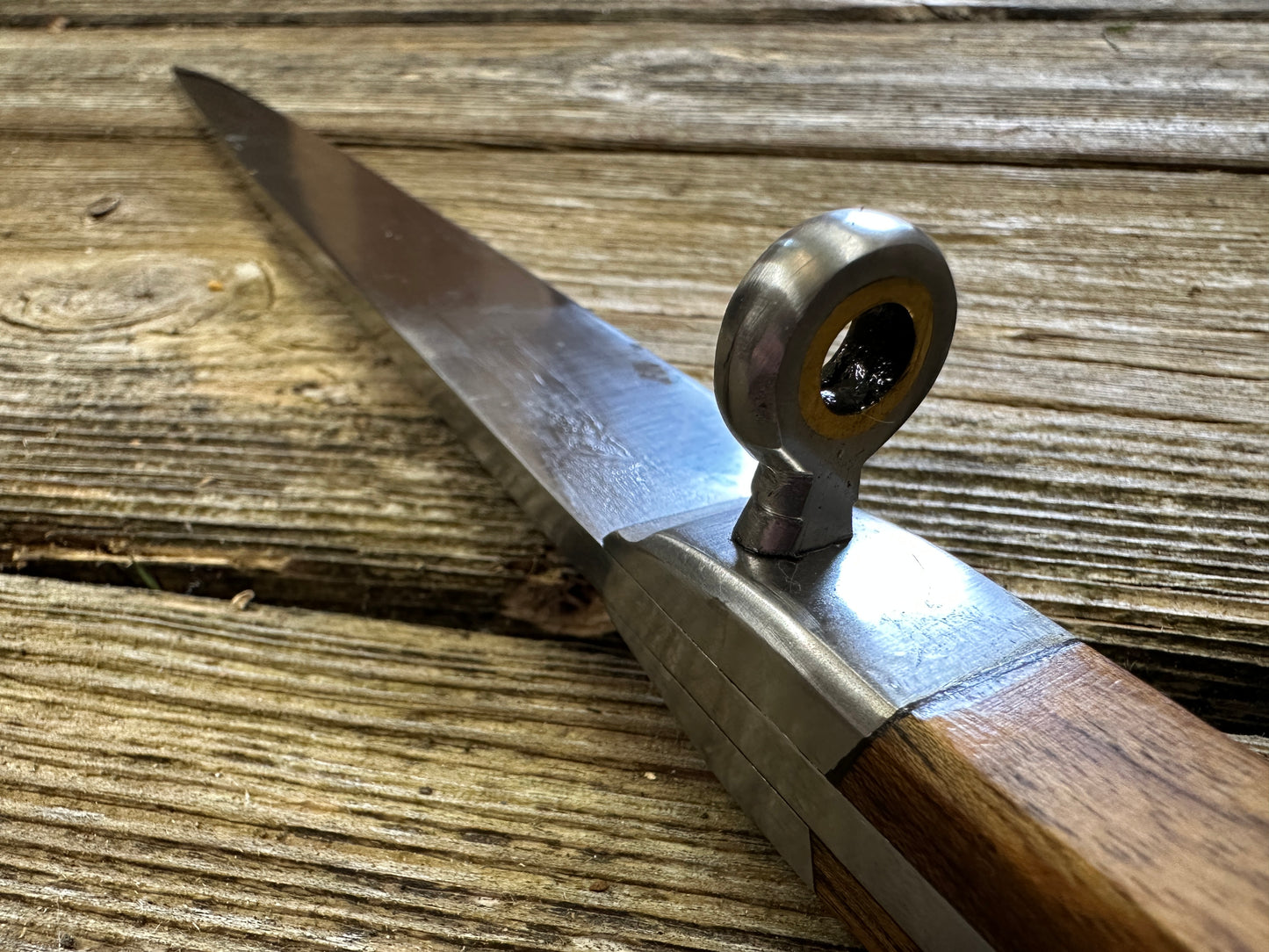 
                  
                    Rugger Bauernwehr close up through nagel
                  
                