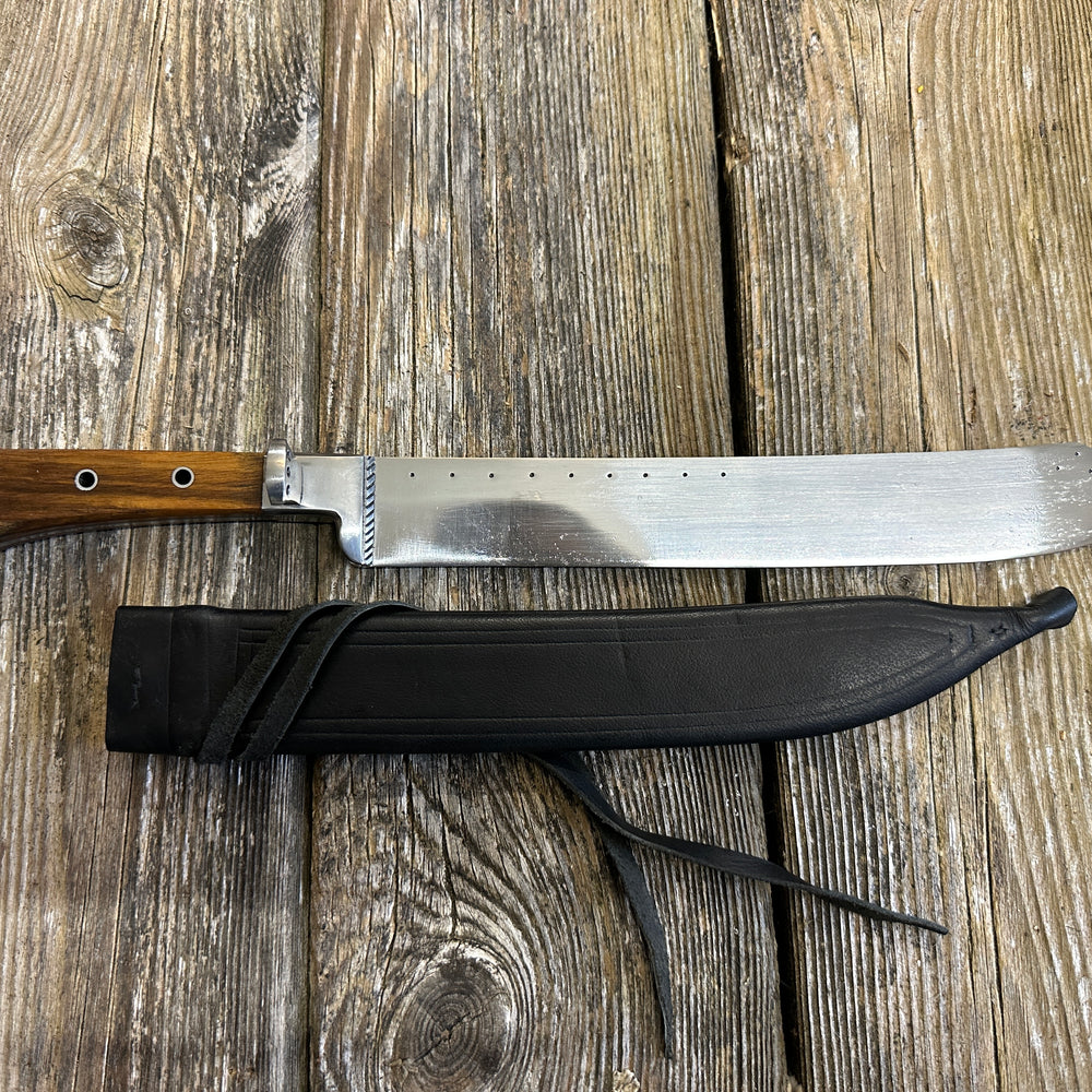 
                  
                    Medieval Bauernwehr 14th-16thC with a black scabbard

                  
                