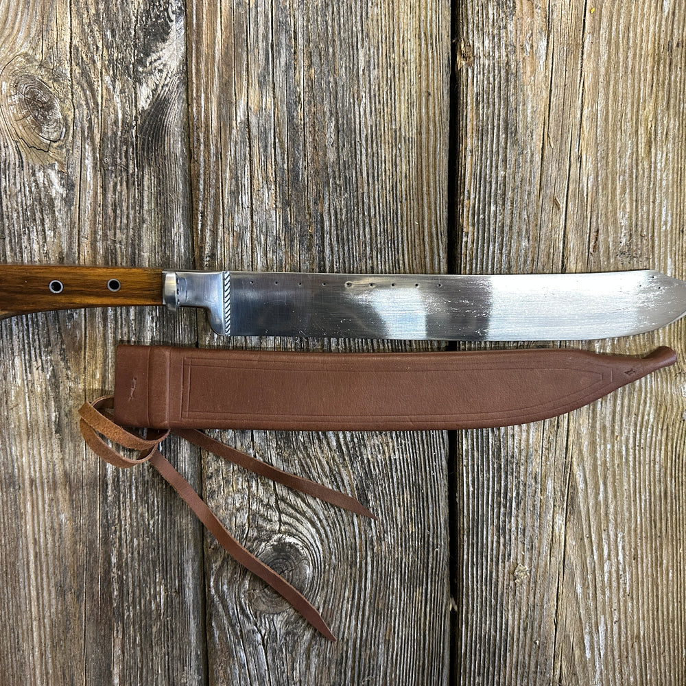 
                  
                    Medieval Bauernwehr 14th-16thC with a brown scabbard
                  
                