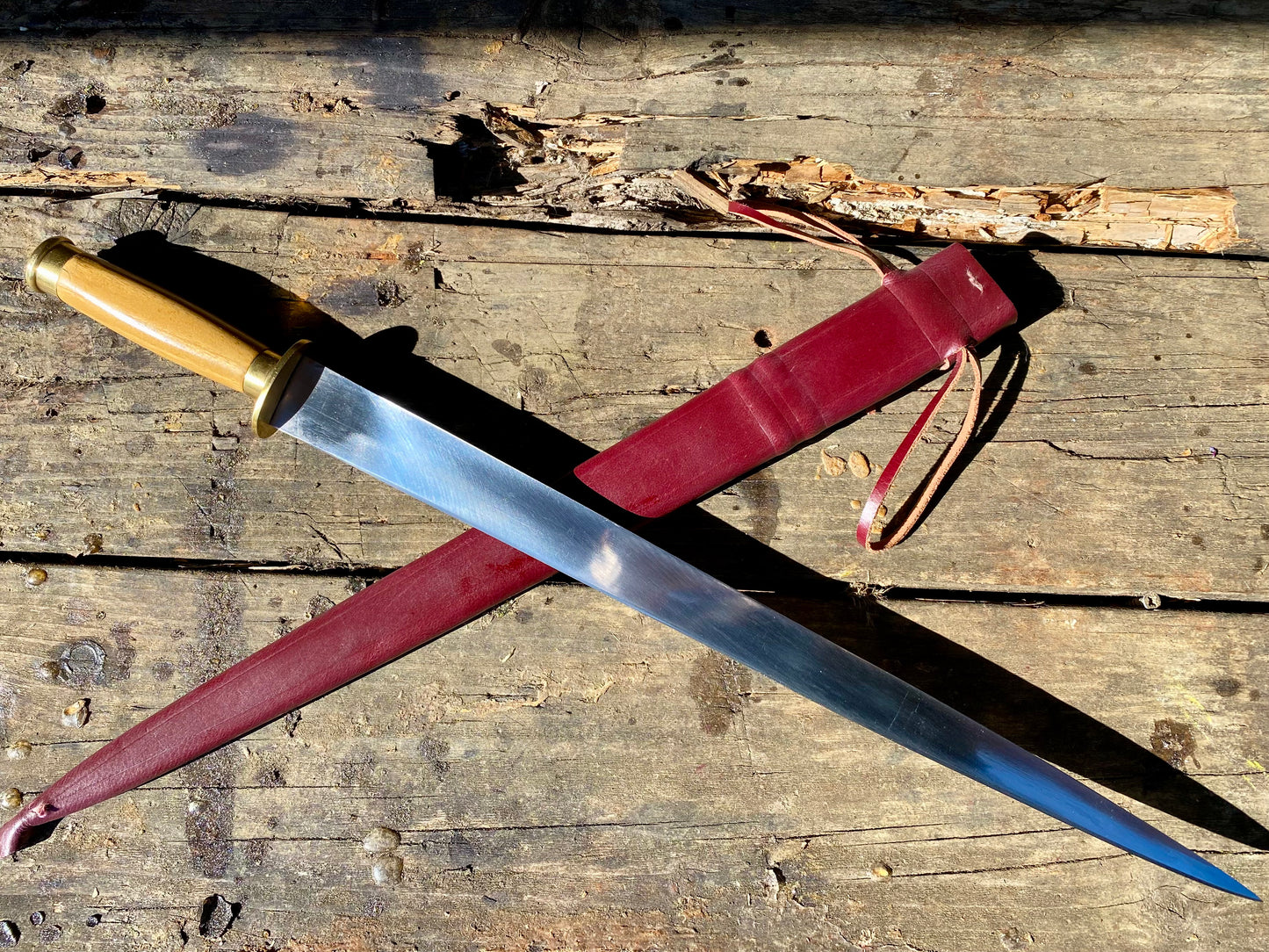 
                  
                    Irish Scian or Skean Medieval Dagger
                  
                