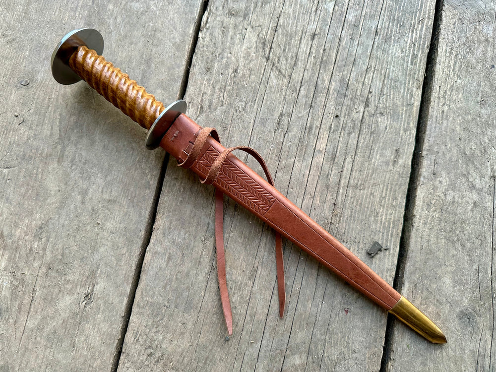 Medieval English Knights Rondel Dagger 14thC TC89 – Tod Cutler