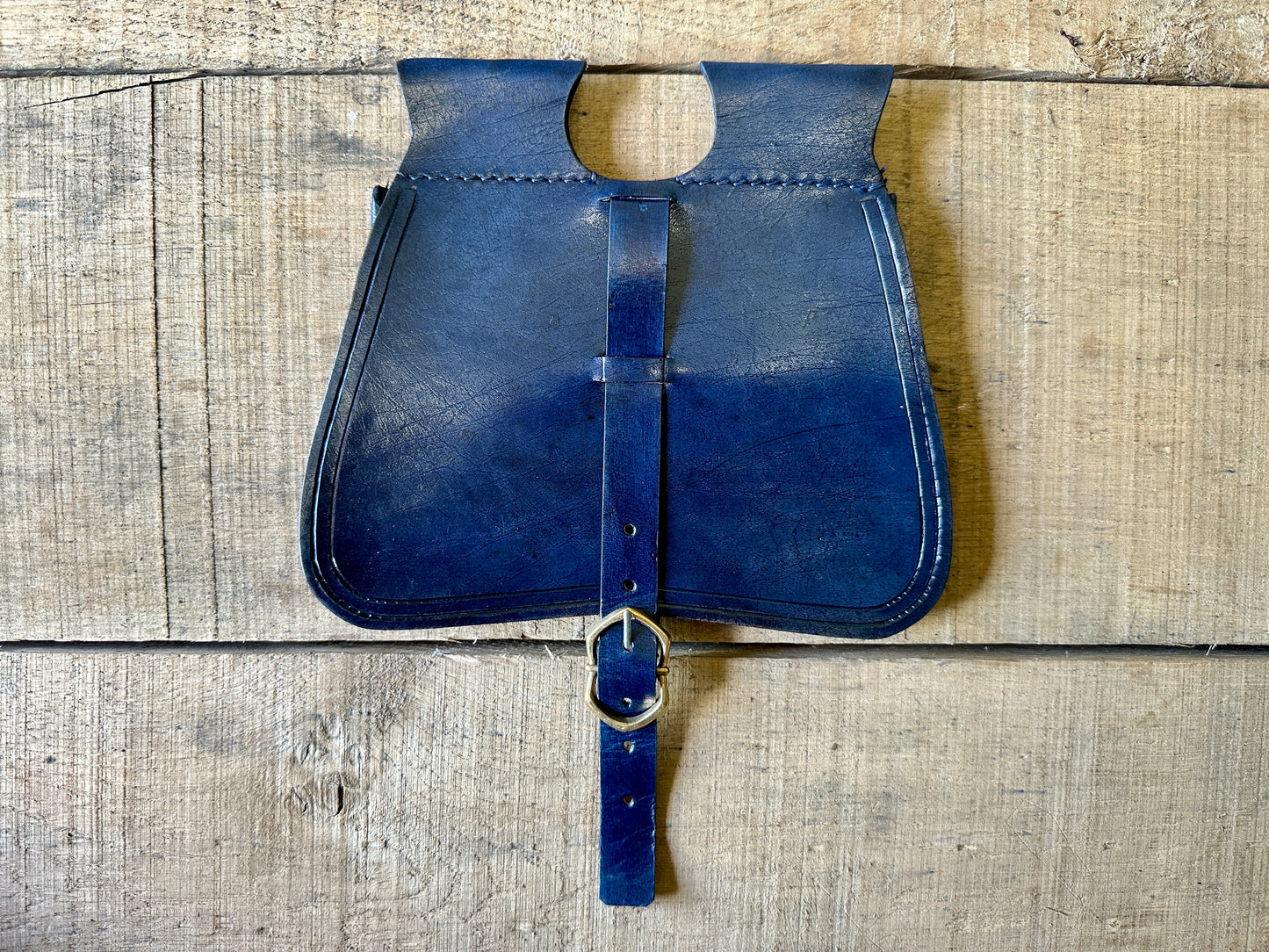 
                  
                    Simple Bollock Pouch 14th-16thC dark blue
                  
                