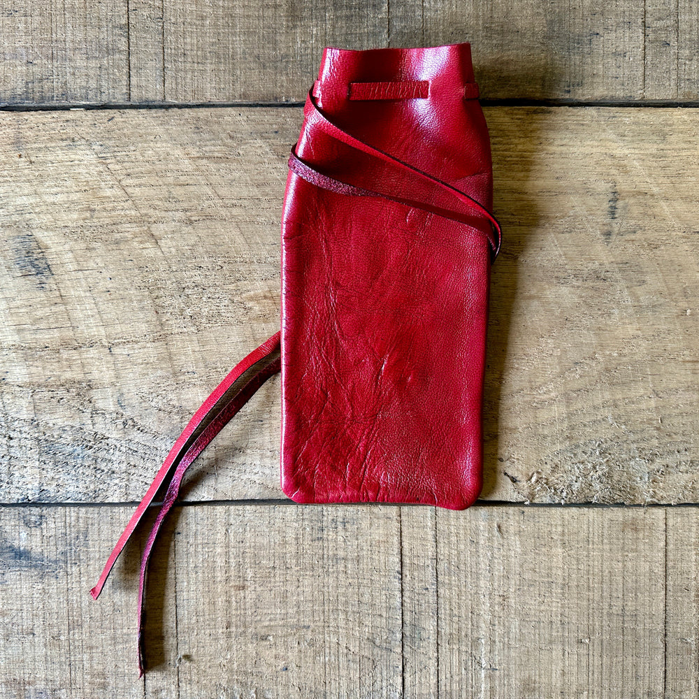 
                  
                    Leather Drawstring Pouch
                  
                