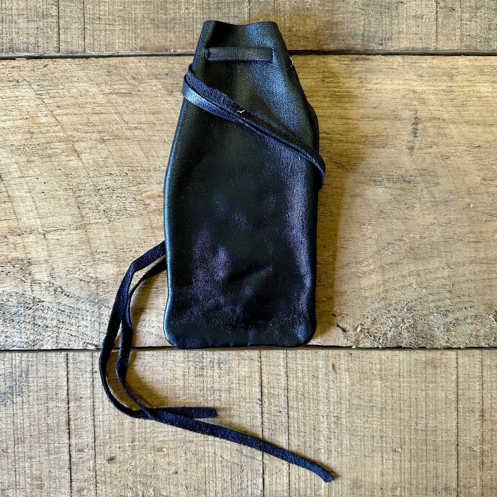 
                  
                    Leather Drawstring Pouch
                  
                