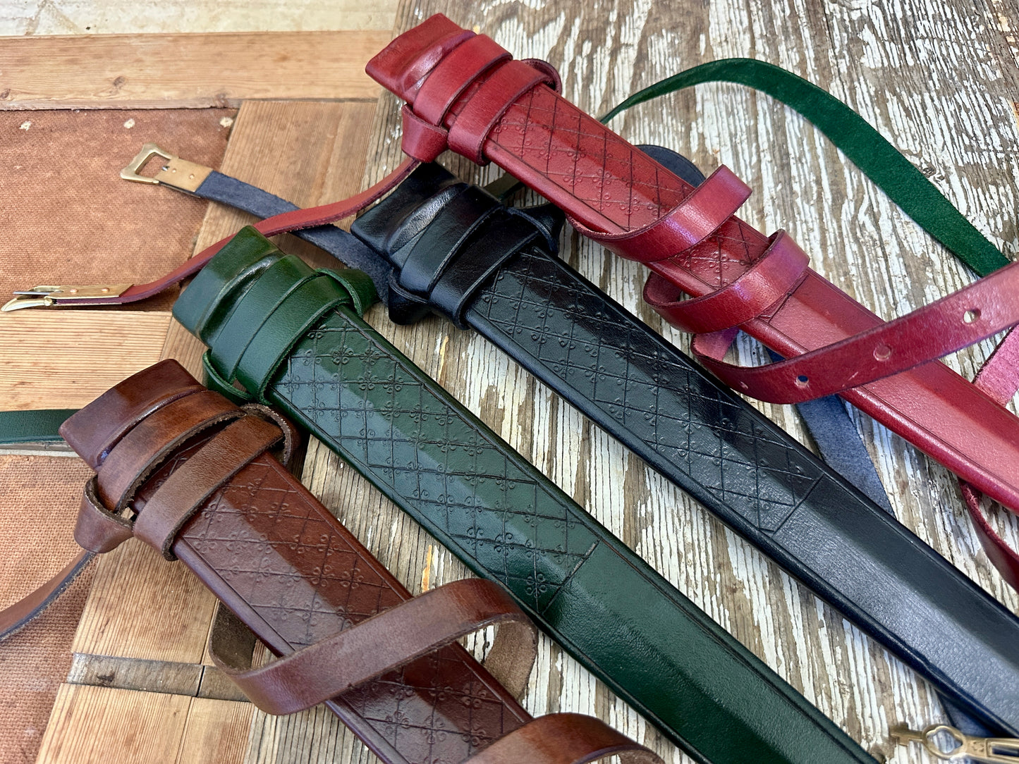 
                  
                    selection of sword scabbards
                  
                