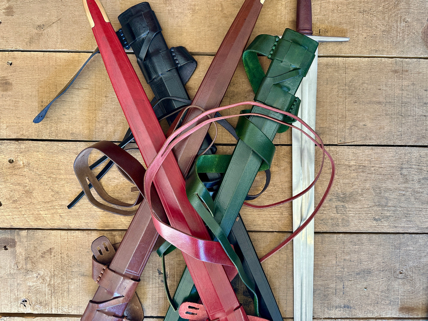 
                  
                    Viking Norman Brazil Nut Sword scabbards
                  
                
