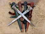 Tod Cutler replica medieval hand forged sword 14thC 13thC 15thC reenactment sword  reproduction medieval sword historically accurate sword authentic sword