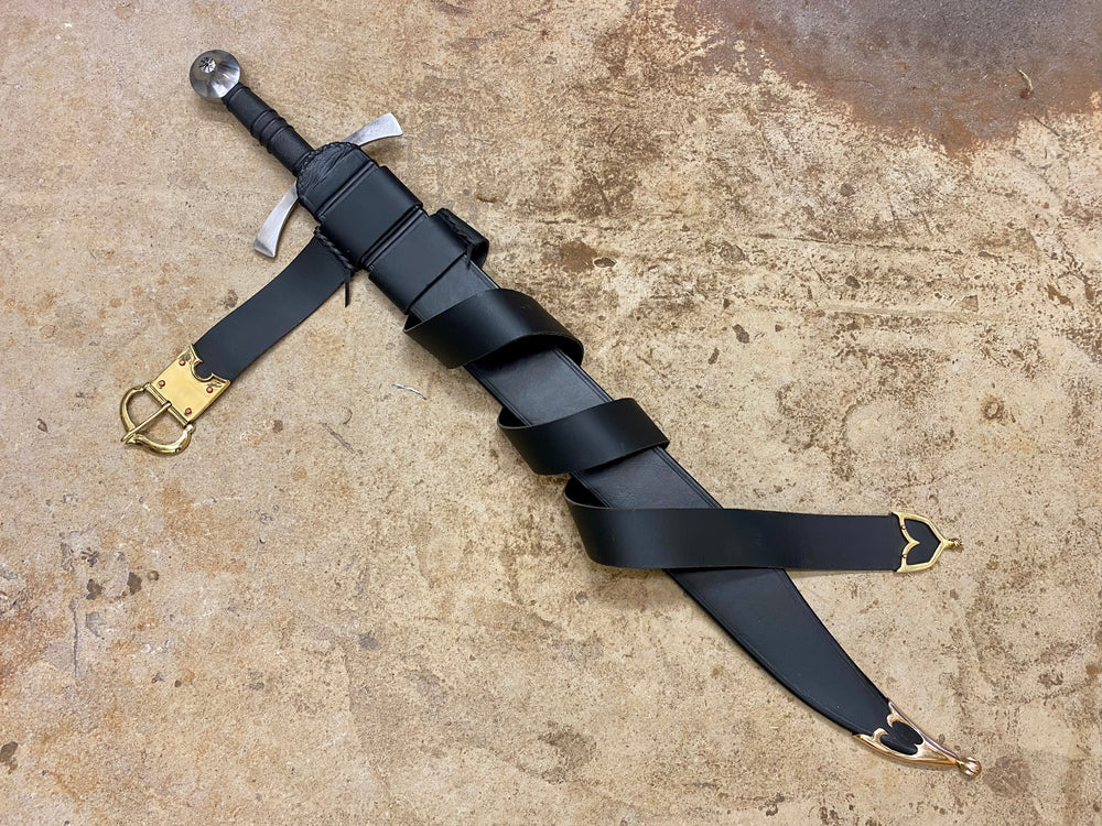 
                  
                    Clip Point Falchion Medieval Sword - 14th Century (TCS3) END OF NOV DELIVERY
                  
                