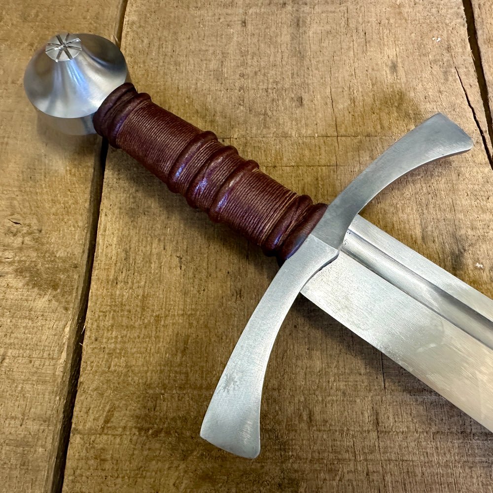 
                  
                    Clip Point Falchion Medieval Sword - 14th Century
                  
                