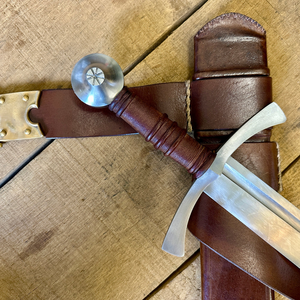 
                  
                    Clip Point Falchion Medieval Sword - 14th Century
                  
                