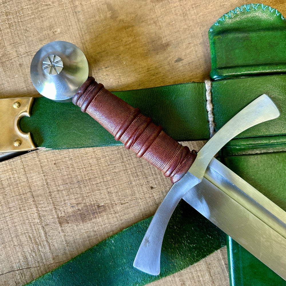 
                  
                    Clip Point Falchion Medieval Sword - 14th Century
                  
                