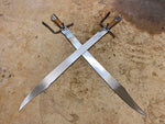 Tod Cutler replica medieval hand forged sword 14thC 13thC 15thC reenactment sword  reproduction medieval sword historically accurate sword authentic sword grosse messer