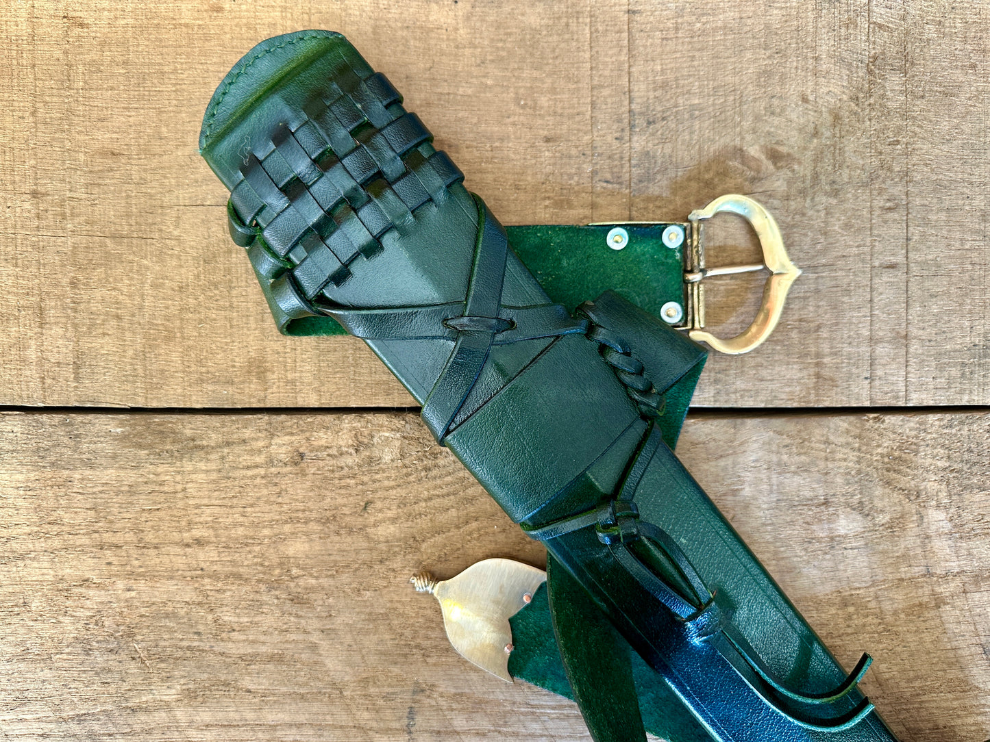 
                  
                    Type 13 Arming Sword scabbard in green
                  
                