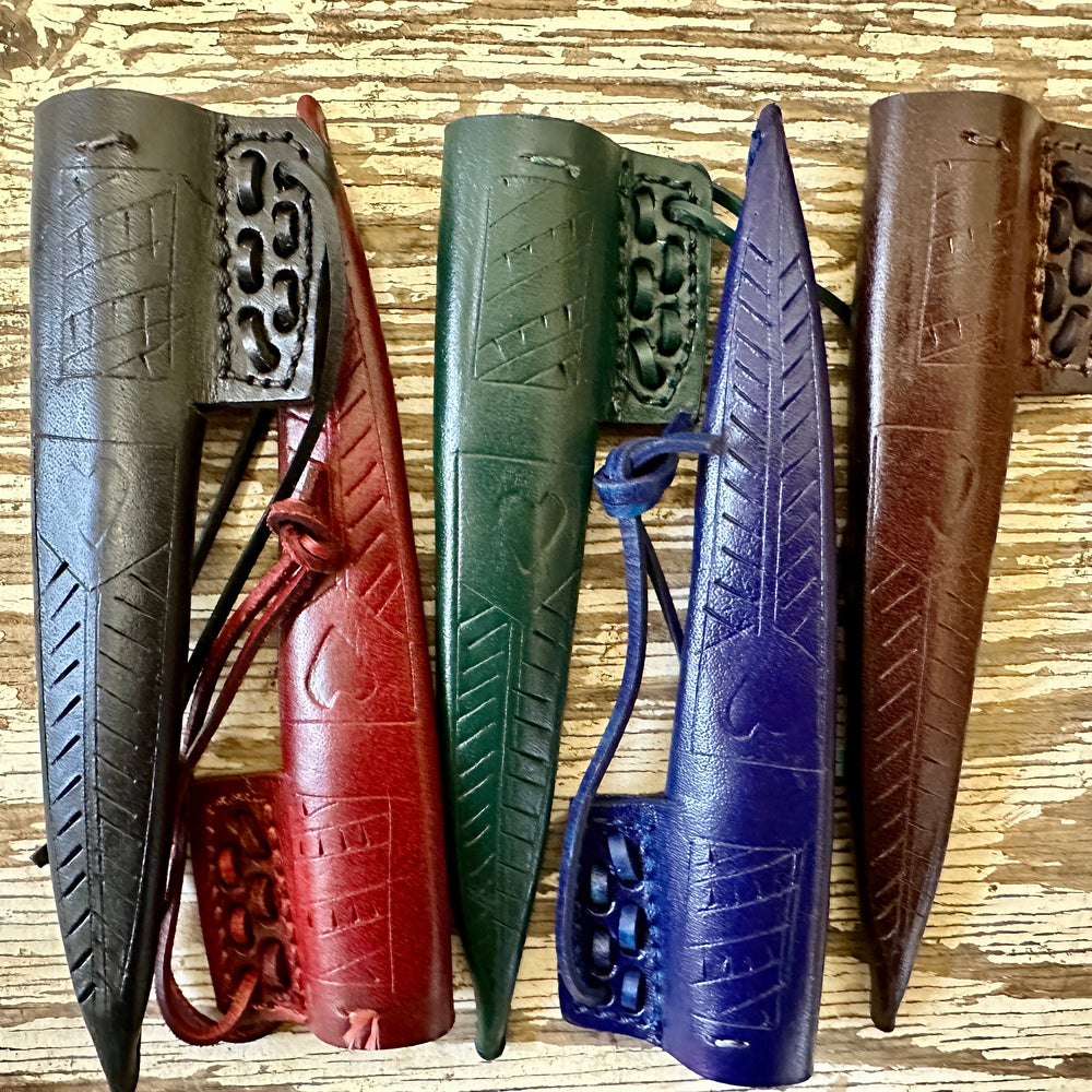 
                  
                    Choice of sheath colours for the Lovers Bundle #2. Black, red, green, blue and brown
                  
                