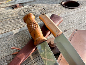 
                  
                    Tod Cutler whittle tang and bushcraft knife 
                  
                