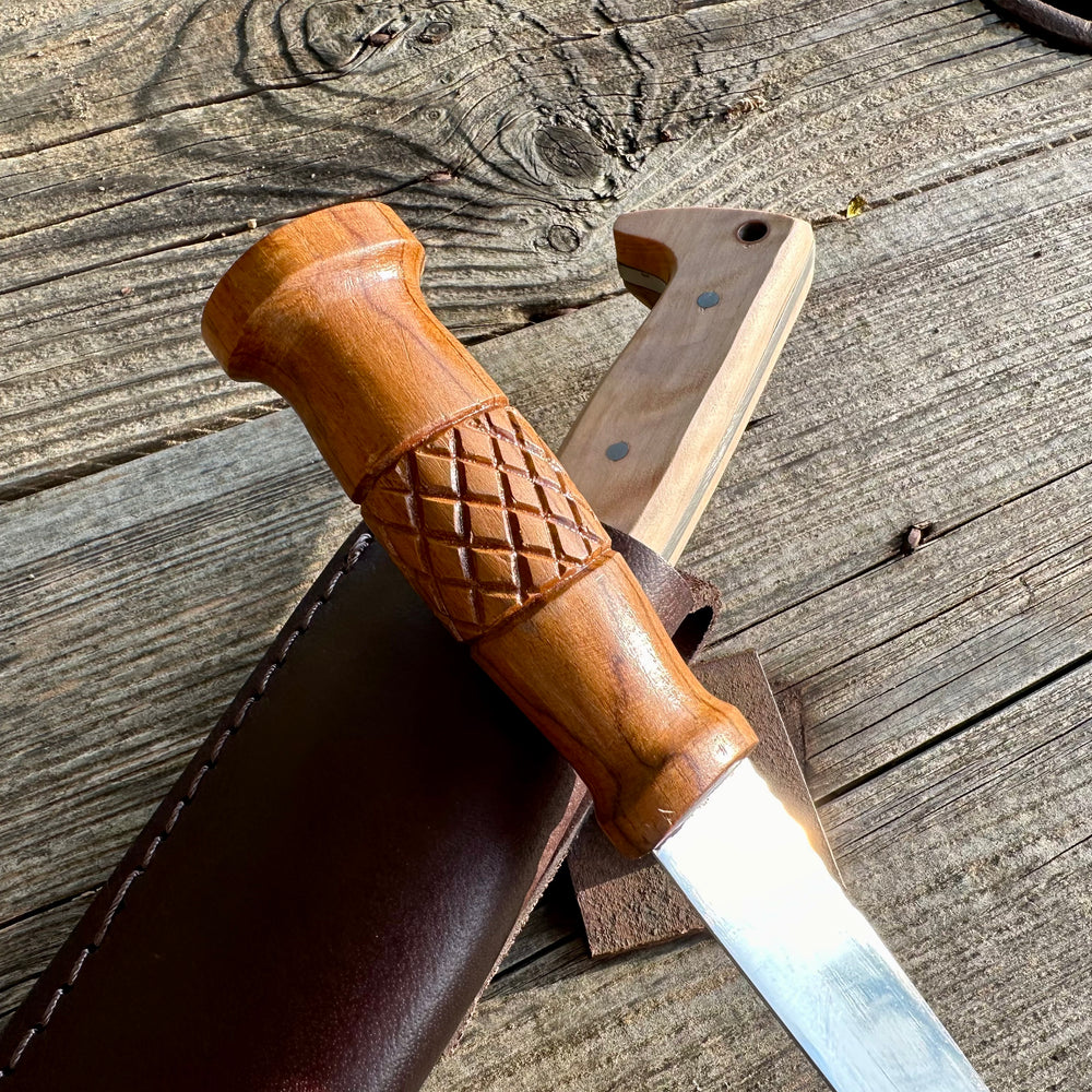 
                  
                    Tod Cutler whittle tang and bushcraft camp knife 
                  
                