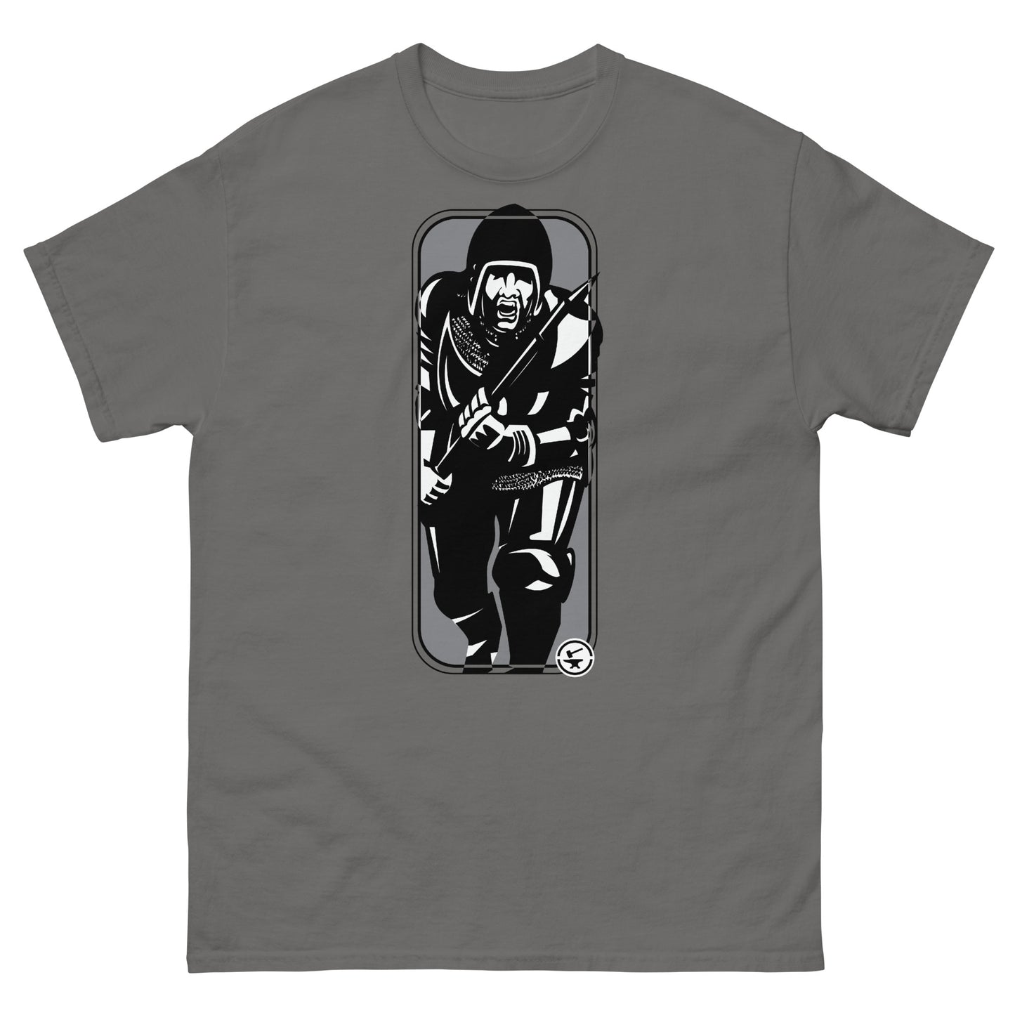 
                  
                    Running Man at Arms - Tod Cutler T Shirt
                  
                