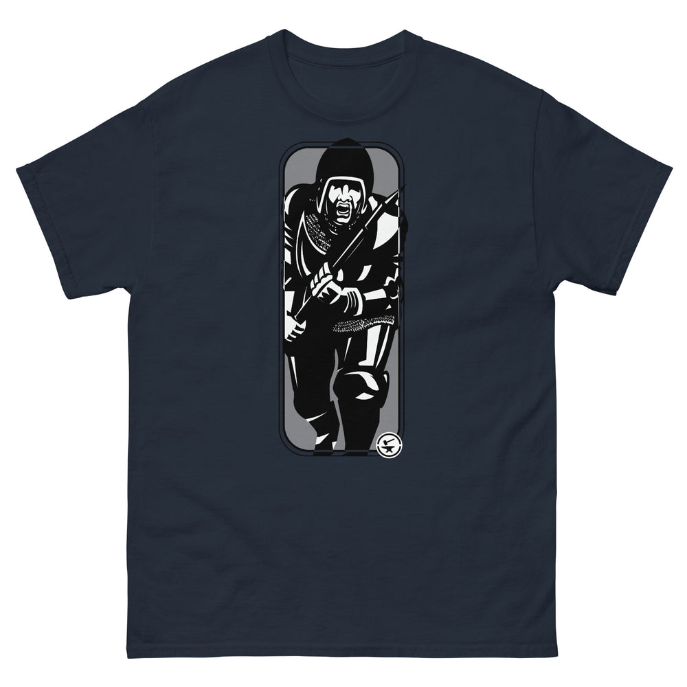 
                  
                    Running Man at Arms - Tod Cutler T Shirt
                  
                