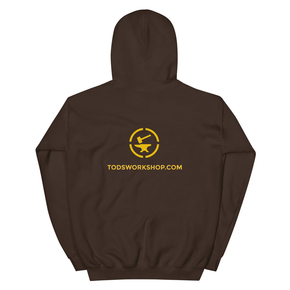 
                  
                    Irresistible Force, Immovable Object - Tod's Workshop Unisex Hoodie
                  
                
