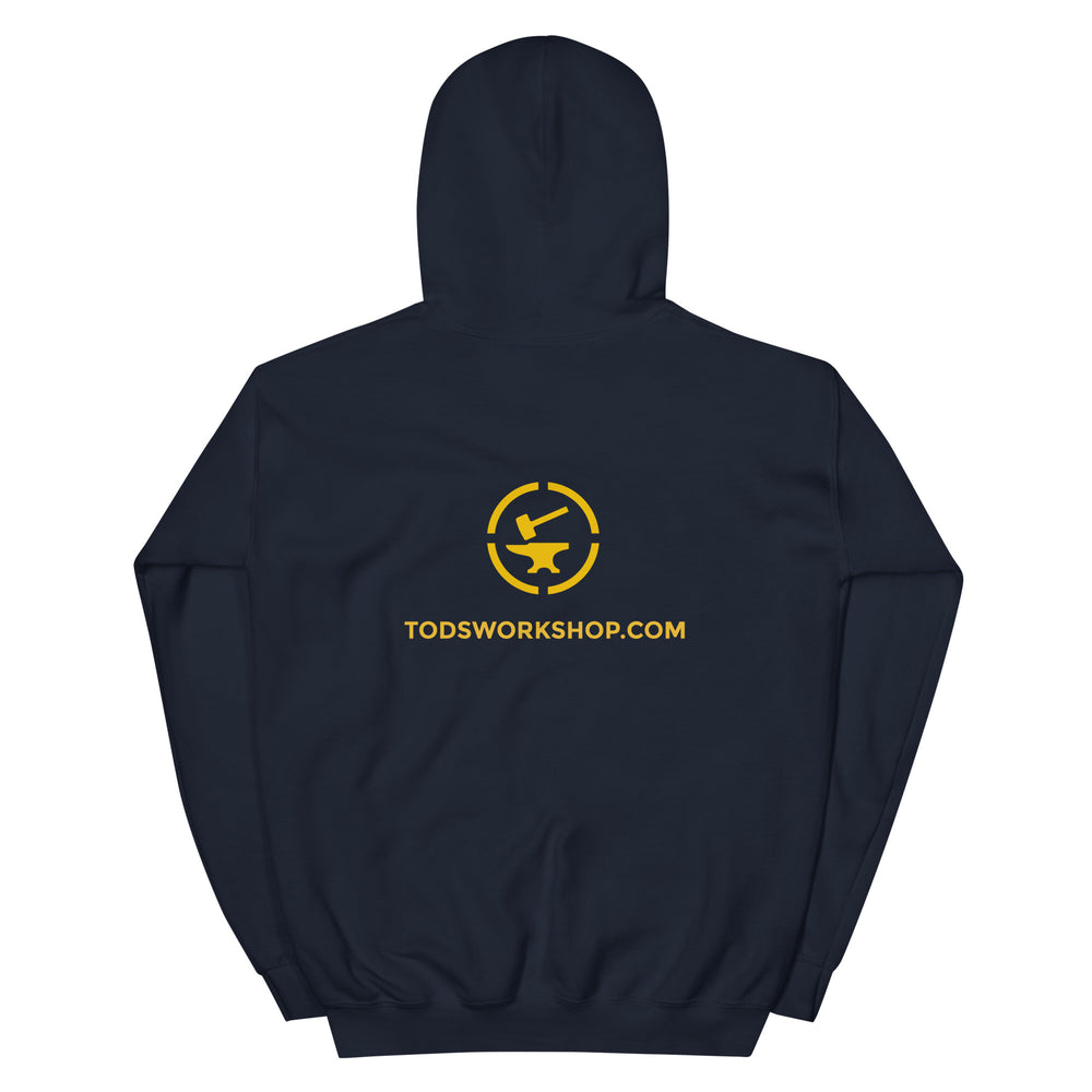 
                  
                    Irresistible Force, Immovable Object - Tod's Workshop Unisex Hoodie
                  
                