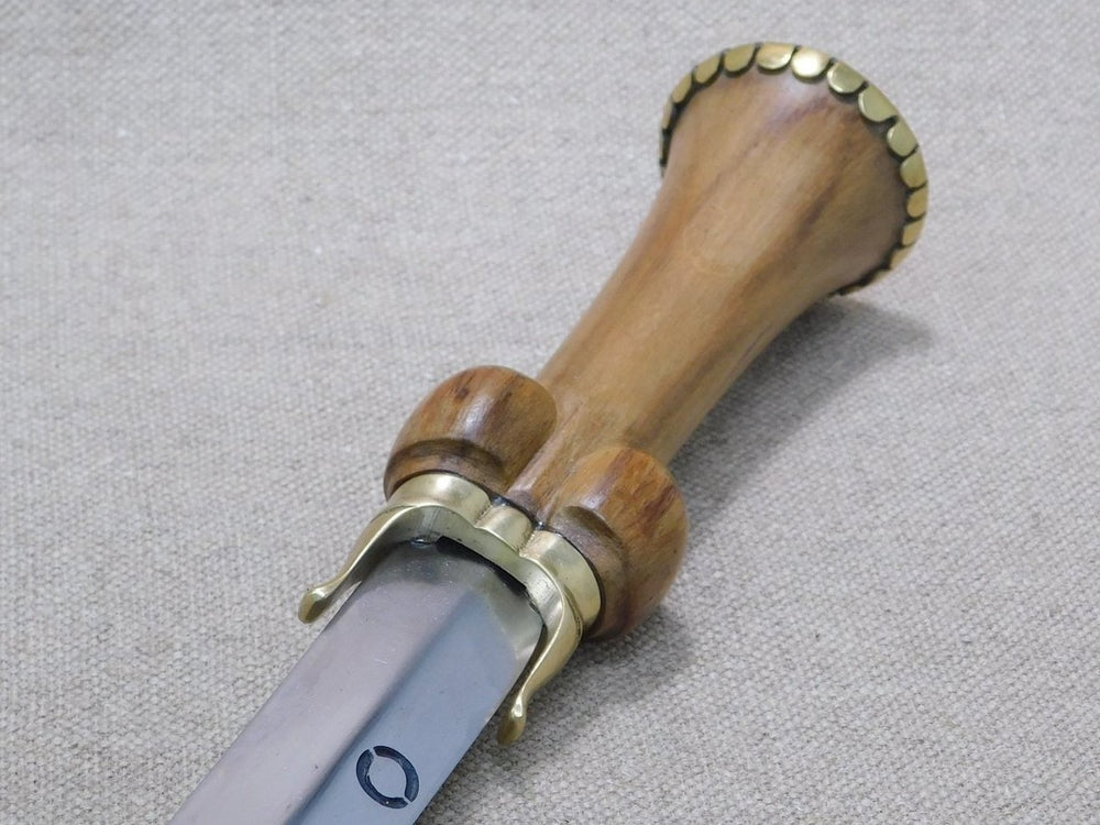 
                  
                    15thC Mid Status Bollock Dagger medieval merchant 
                  
                