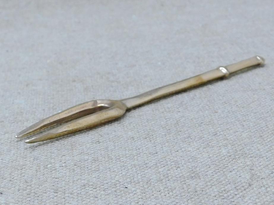 
                  
                    15th to 17thC Fork bronze two tine medieval
                  
                