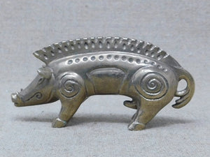 
                  
                    6th-8thC Bronze Boar saxon freya freyja helmet crest 
                  
                