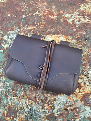 Leather belt pouch – Tod Cutler
